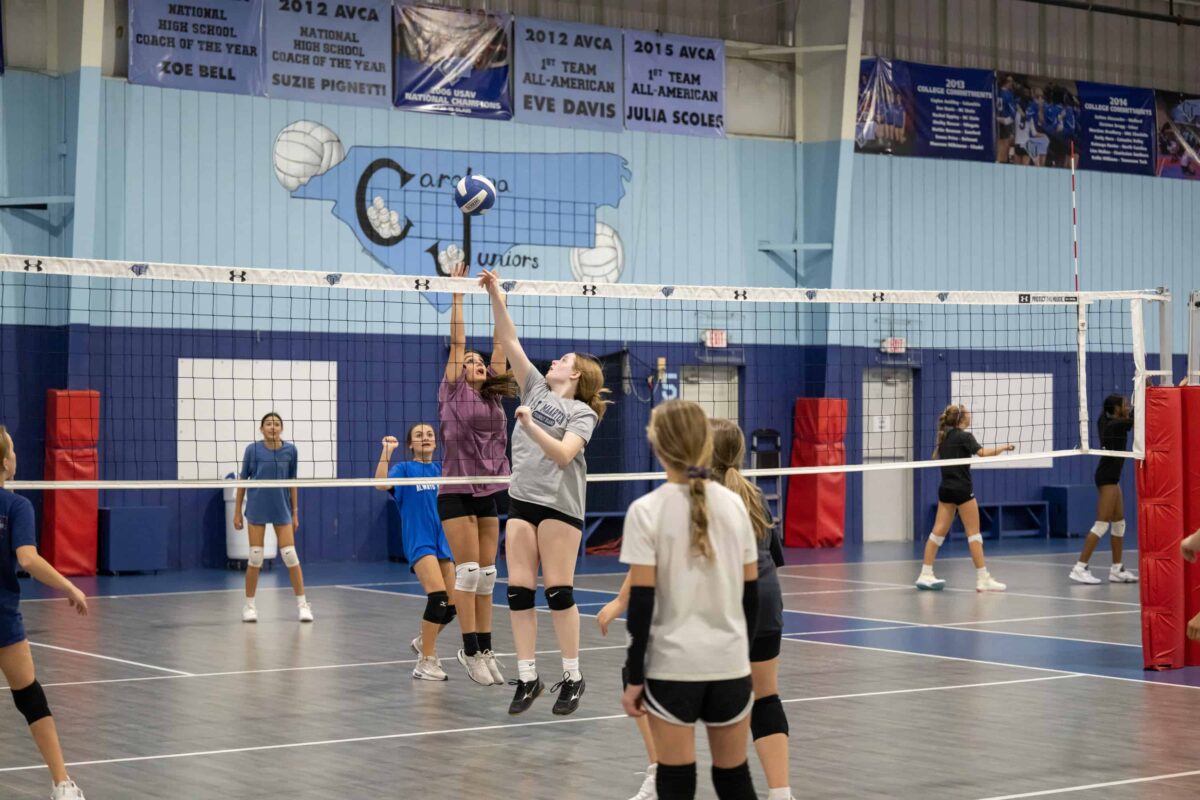 Practice & Play - Carolina Juniors Volleyball